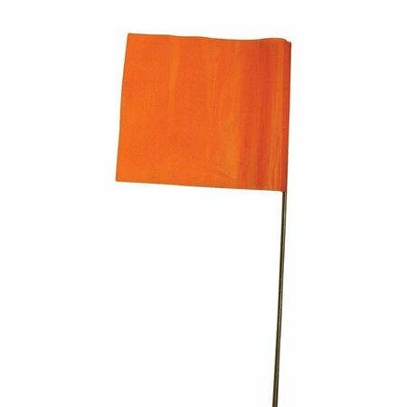 SUPERIOR TOOL C.H. Hanson 36 in. Orange Marking Flags Polyvinyl 100 pk 15094